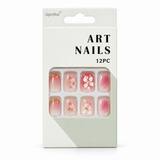 Artificial Nails with Craft Crystals 12pc – Assorted (CS0961) – design 12