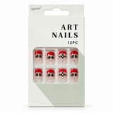 Artificial Nails with Craft Crystals 12pc – Assorted (CS0961) – design 1