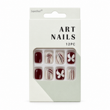 Artificial Nails with Craft Crystals 12pc – Assorted (CS0961) – design 2