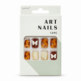 Artificial Nails with Craft Crystals 12pc – Assorted (CS0961) – design 3