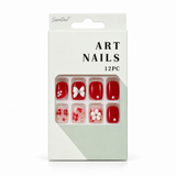 Artificial Nails with Craft Crystals 12pc – Assorted (CS0961) – design 4
