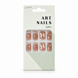Artificial Nails with Craft Crystals 12pc – Assorted (CS0961) – design 7