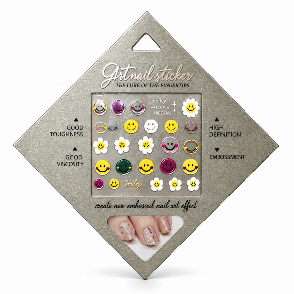 Cute 3D Nail Stickers – Assorted Designs – design 1