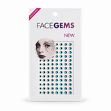 SuperDeal Face Gems – Blue