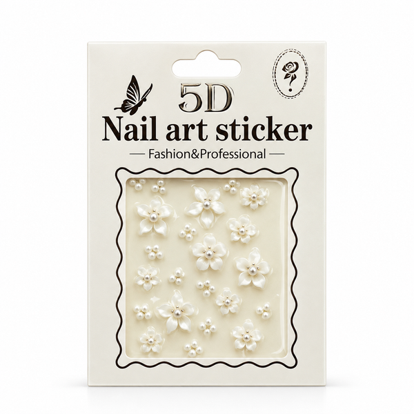 5D Nail Art Stickers – Assorted Designs – design 1