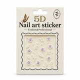 5D Nail Art Stickers – Assorted Designs – design 5