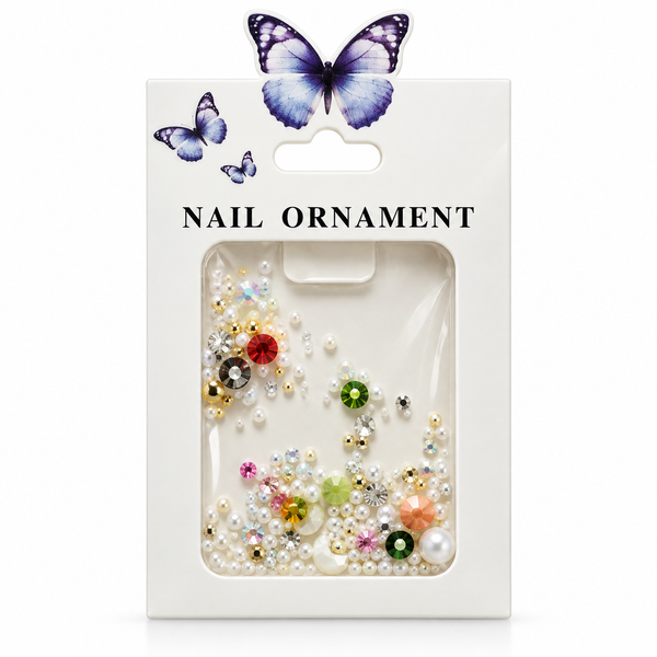 Crystal Nail Art Ornament Pack