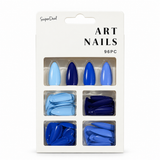 Artificial Nails 96pc – Candy Colour, Assorted – design 1