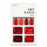 Artificial Nails 96pc – Candy Colour, Assorted – design 5