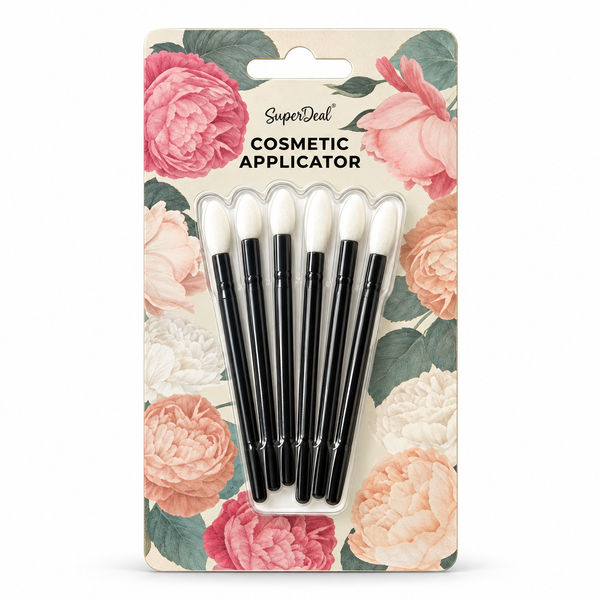 SuperDeal Lip Brush Applicators – 6 Pack