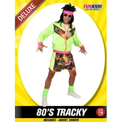 Adults Costume (Deluxe) - 80's Tracky