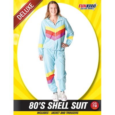 Adults Costume (Deluxe) - 80's Shell Suit