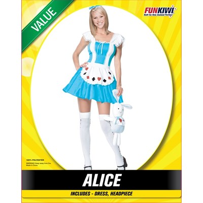 Adults Costume (Deluxe) - Alice