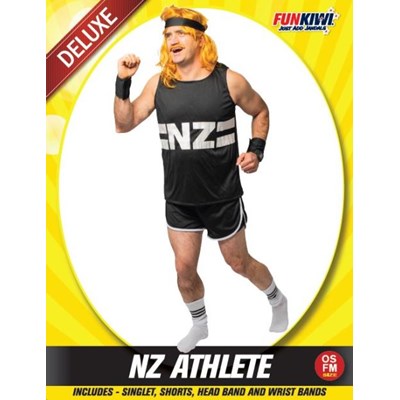 Adults Costume (Deluxe) - NZ Athlete