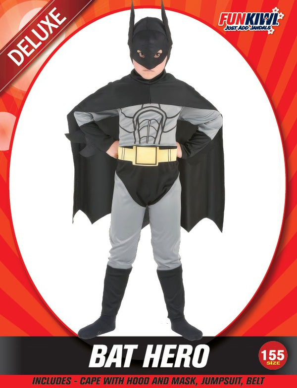 Kids Costume (Deluxe) - Bat Hero (155cm)