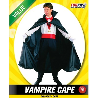 Adults Costume (Deluxe) - Vampire Cape
