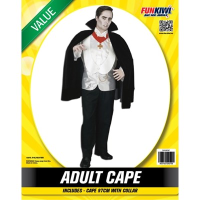 Adults Costume (Deluxe) - Adult Cape