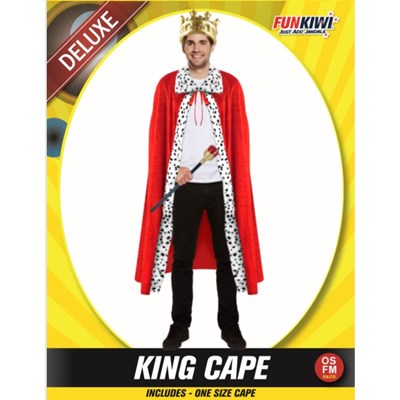 Adults Costume (Deluxe) - King Cape