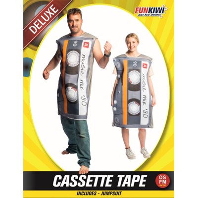 Adults Costume (Deluxe) - Cassette Tape