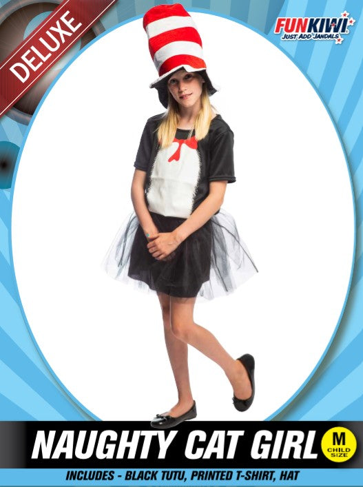 Kids Costume (Deluxe) - Naughty Cat Girl