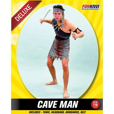 Adults Costume (Deluxe) - Cave Man
