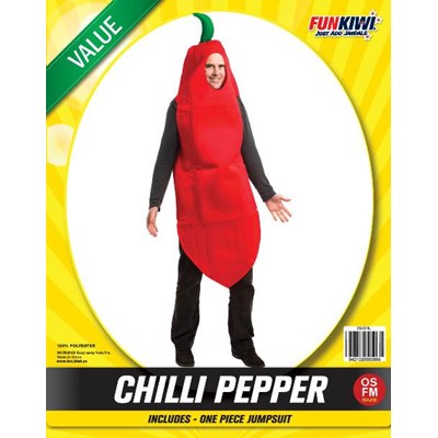 Adults Costume (Deluxe) - Chilli Pepper