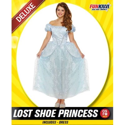 Adults Costume (Deluxe) - Lost Shoe Princess