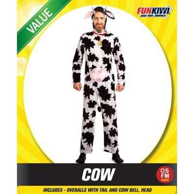 Adults Costume (Deluxe) - Cow