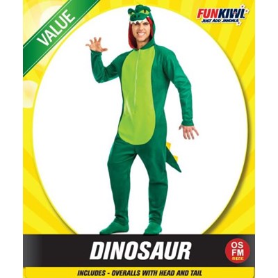 Adults Costume (Deluxe) - Dinosaur