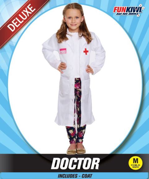 Kids Costume (Deluxe) - Doctor