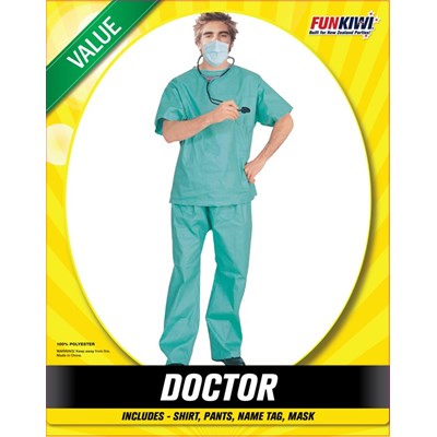 Adults Costume (Deluxe) - Doctor