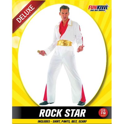 Adults Costume (Deluxe) - Rock Star
