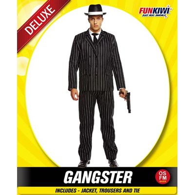 Adults Costume (Deluxe) - Gangster