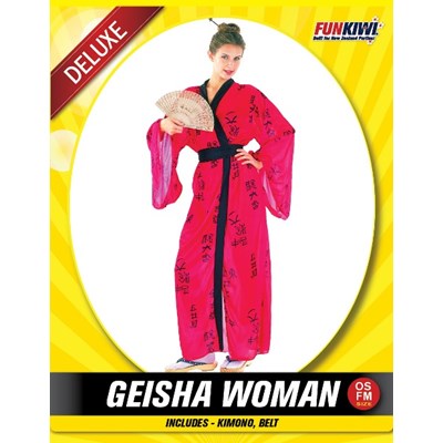 Adults Costume (Deluxe) - Geisha Woman