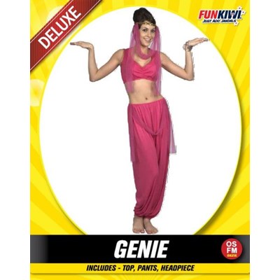 Adults Costume (Deluxe) - Genie