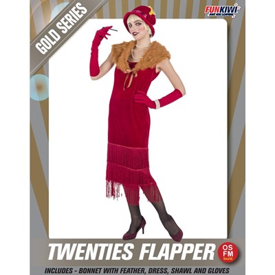 Adults Costume (Deluxe) - Twenties Flapper