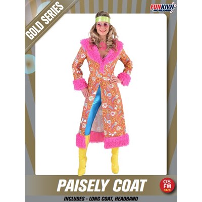 Adults Costume (Deluxe) - Paisely Coat