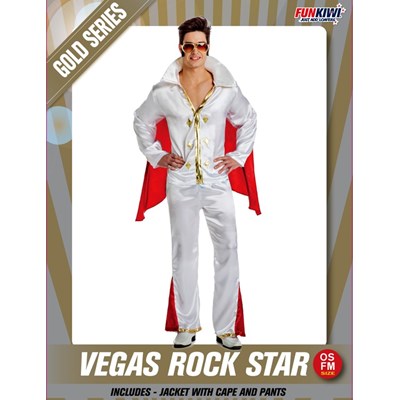 Adults Costume (Deluxe) - Vegas Rock Star