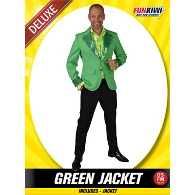 Adults Costume (Deluxe) - Green Jacket