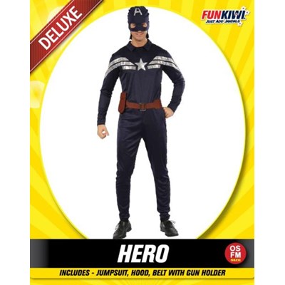 Adults Costume (Deluxe) - Hero