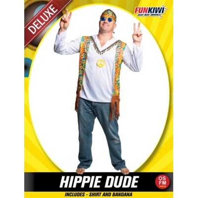 Adults Costume (Deluxe) - Hippie Dude