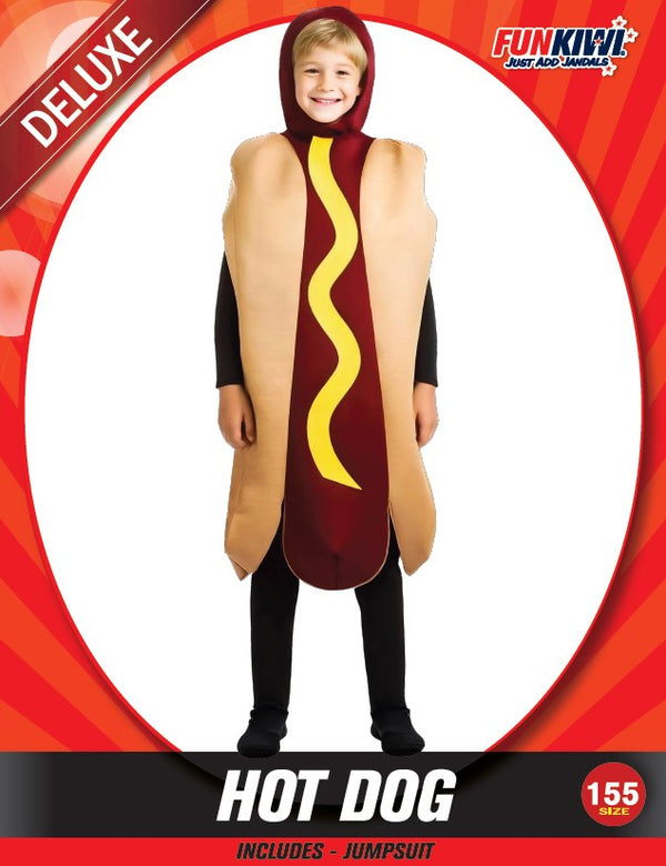 Kids Costume (Deluxe) - Hot Dog (155cm)