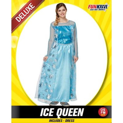 Adults Costume (Deluxe) - Ice Queen