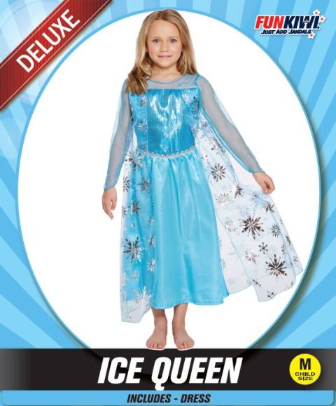 Kids Costume (Deluxe) - Ice Queen