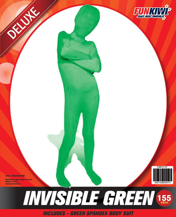 Kids Costume (Deluxe) - Invisible Green (155cm)