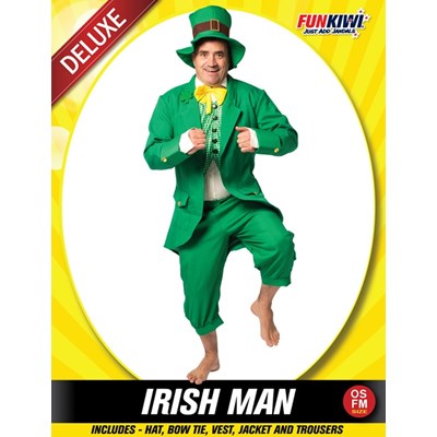 Adults Costume (Deluxe) - Irish Man