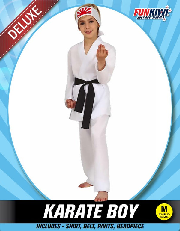 Kids Costume (Deluxe) - Karate Boy