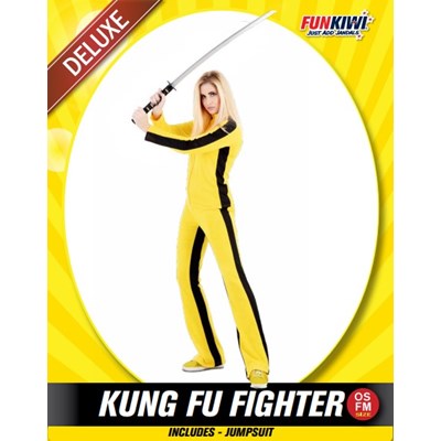 Adults Costume (Deluxe) - Kung Fu Fighter