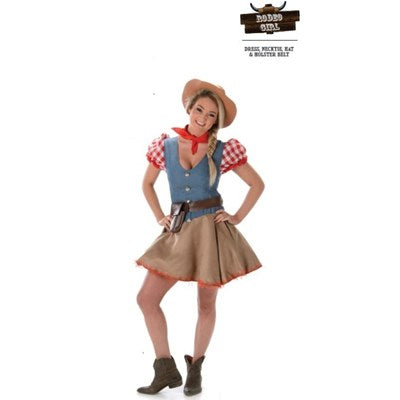 Adults Costume (Deluxe) - Rodeo Girl