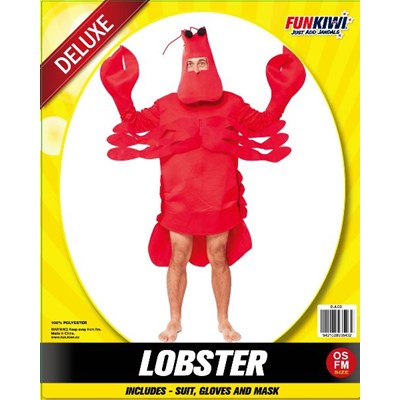 Adults Costume (Deluxe) - Lobster